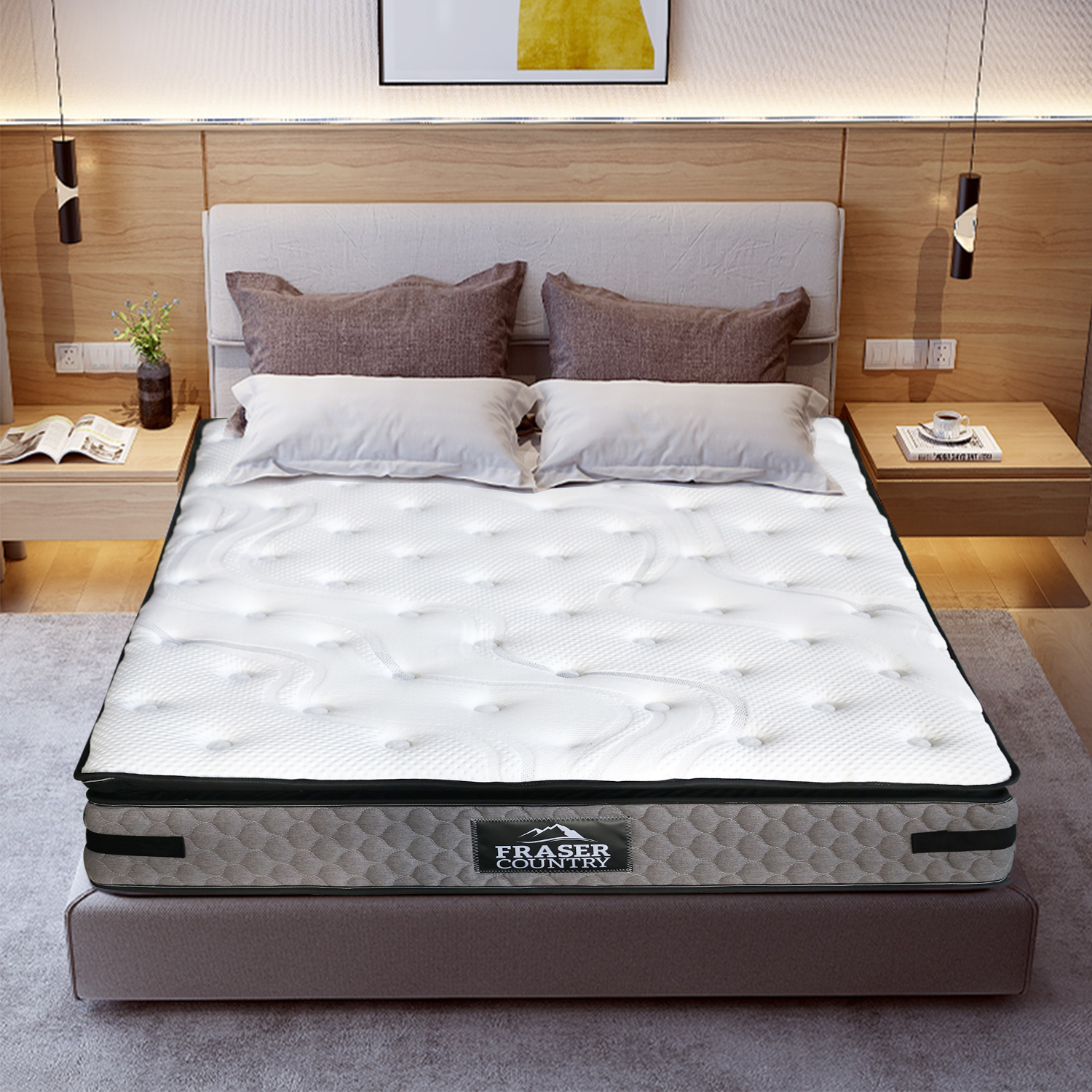 Fraser Country: Superior 5 Zones Pocket Spring Mattress - Queen