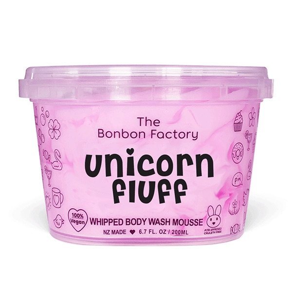The Bonbon Factory Body Wash & Shave Mousse (Unicorn Fluff) image