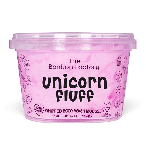 The Bonbon Factory: Body Wash & Shave Mousse (Unicorn Fluff) image