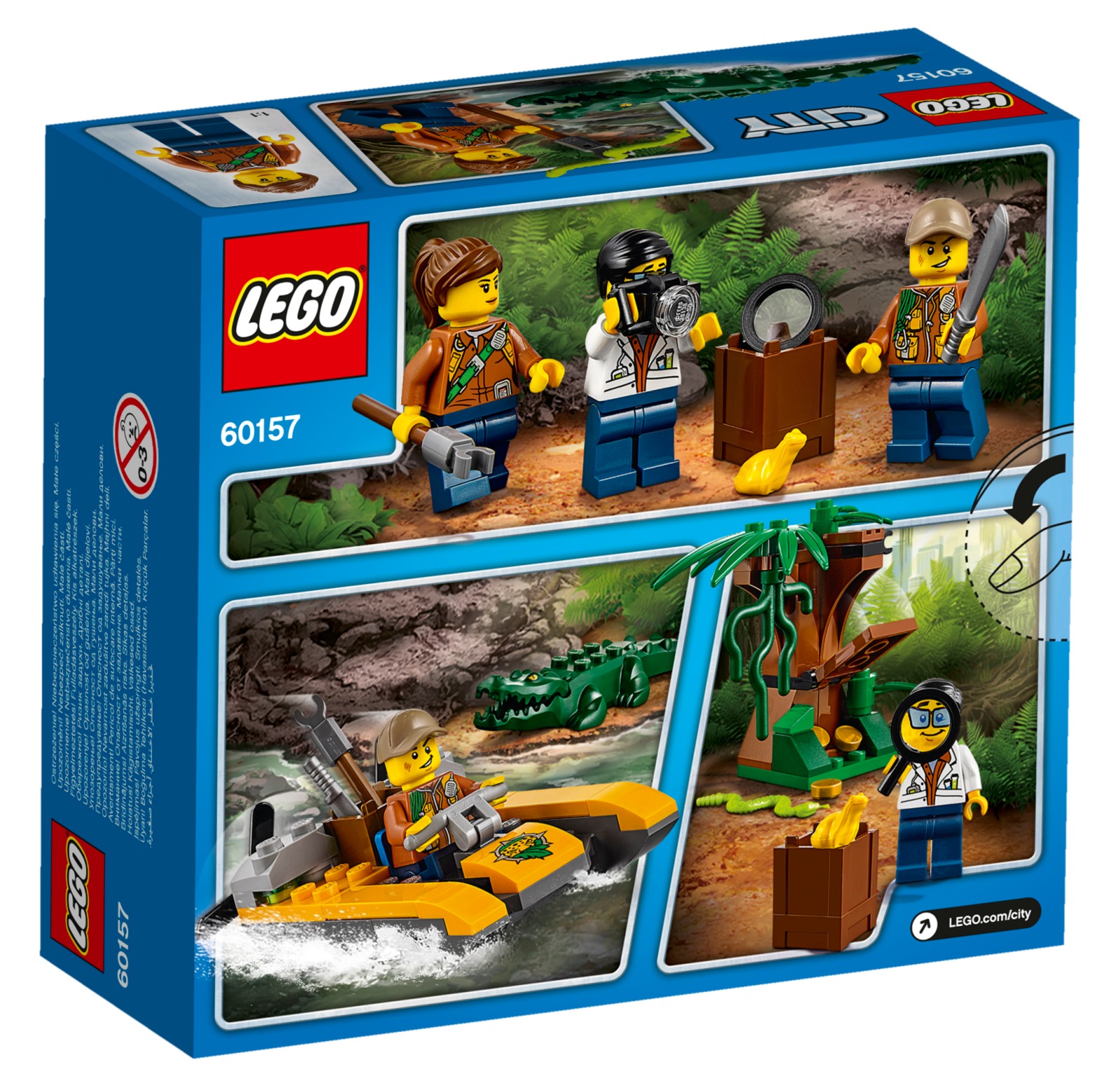 Buy LEGO City Jungle Starter Set (60157) at Mighty Ape NZ