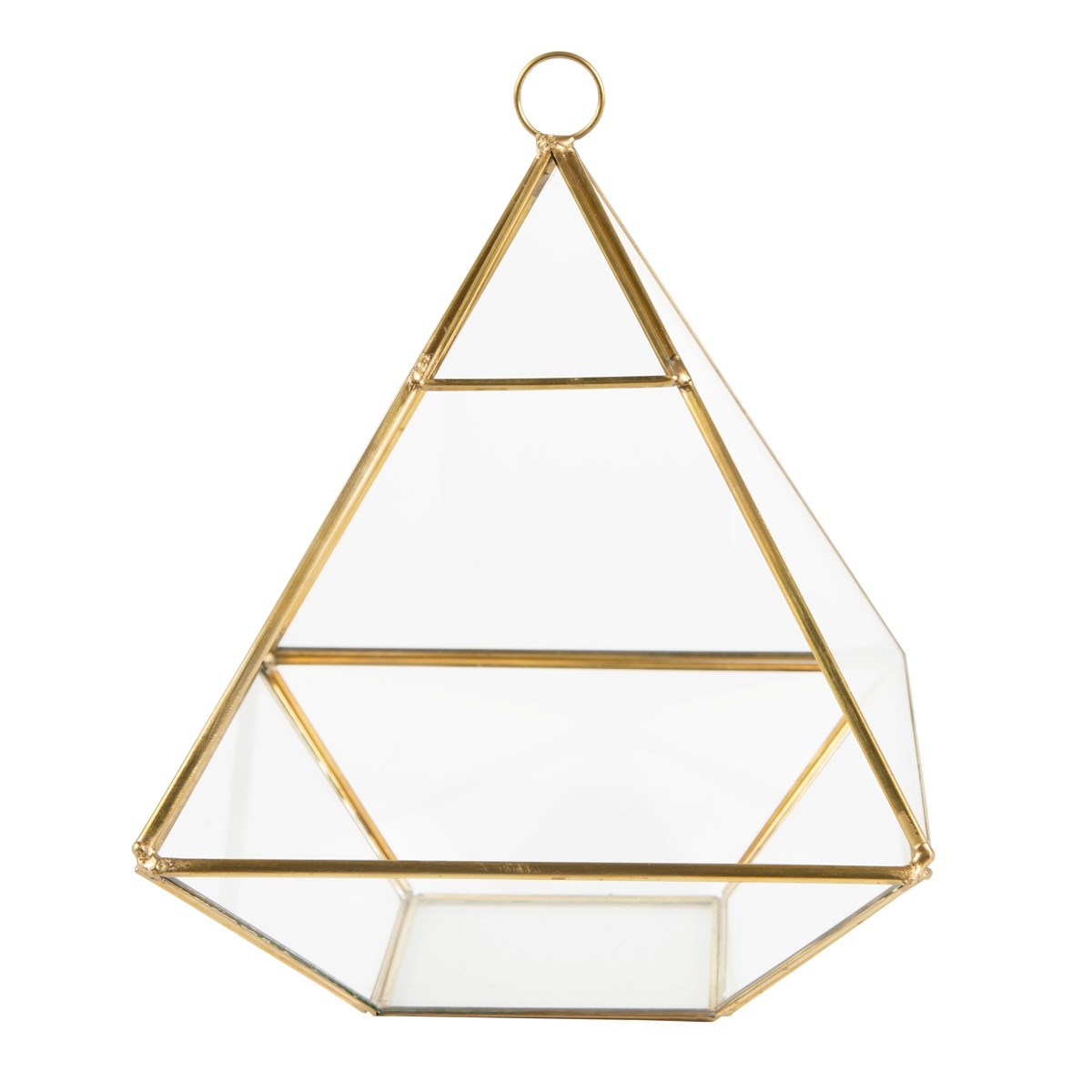 Brass Pyramid Terrarium image