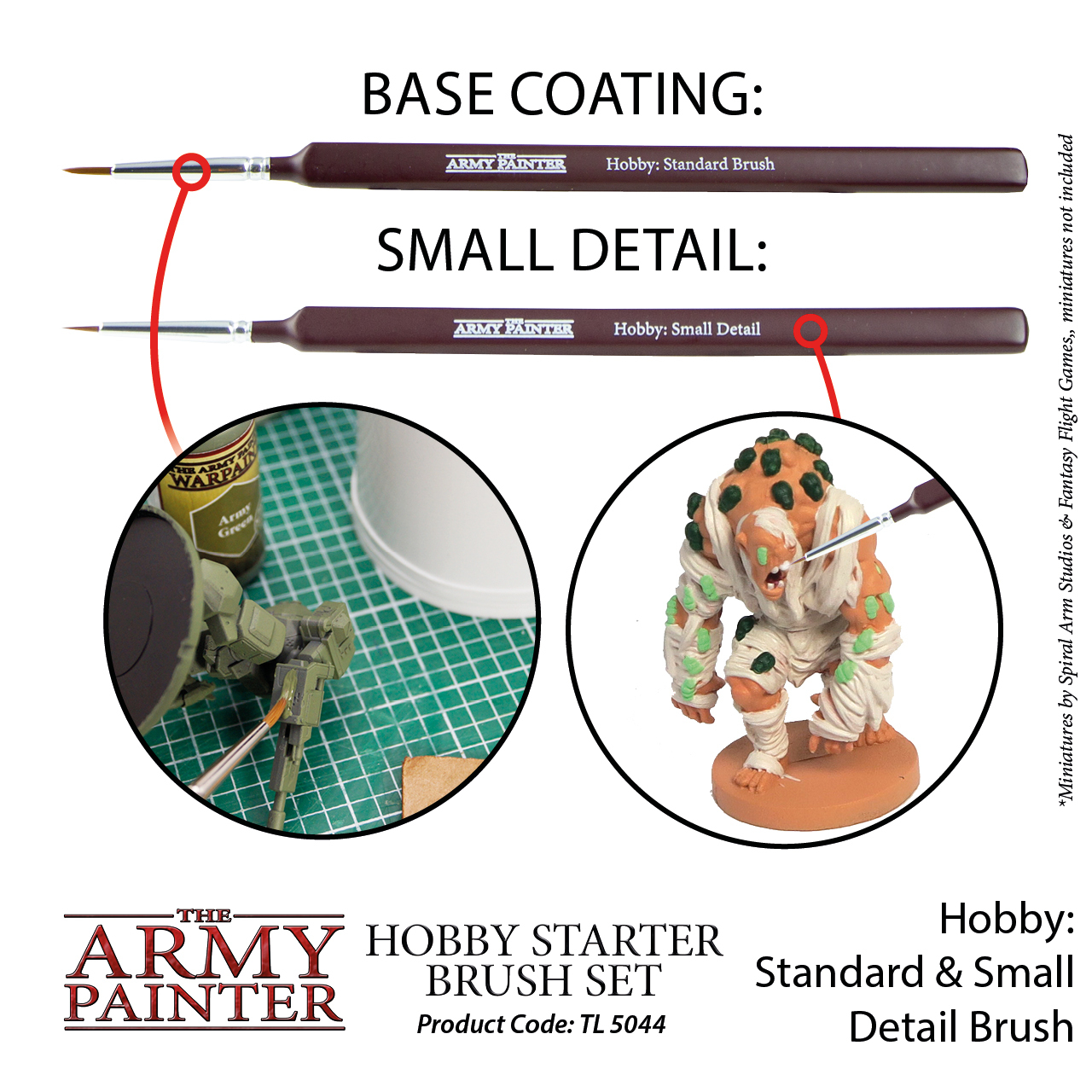 Army Painter Hobby Starter Brush Set image