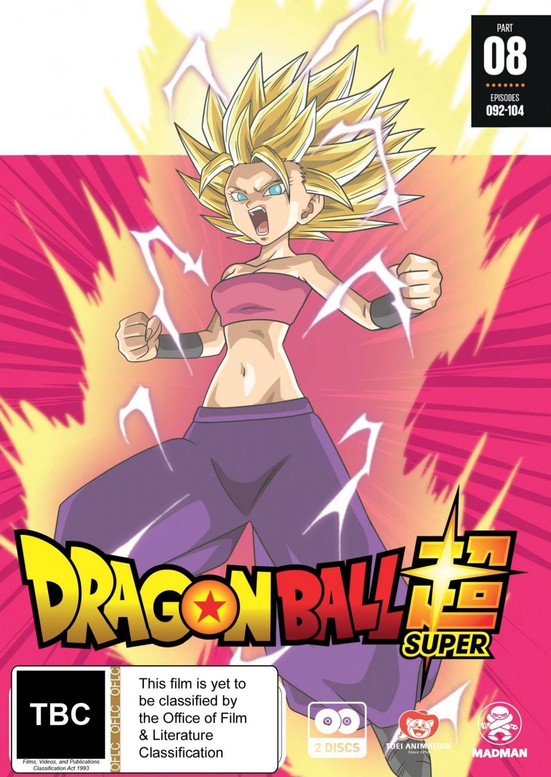 Dragon Ball Super - Part 8 (Eps 92-104) on DVD image