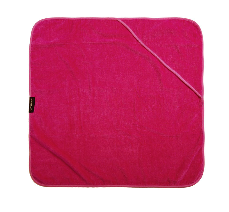 Mum 2 Mum Hooded Towel - Cerise image