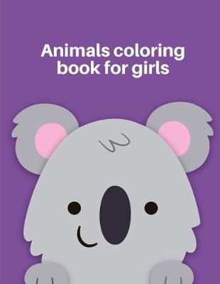 Animals Coloring Book for Girls image