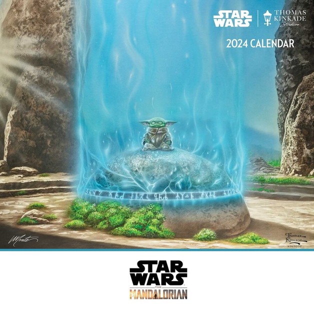 Buy Mandalorian by Thomas Kinkade Studios 2024 Square Wall Calendar at