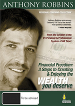 Anthony Robbins - Financial Freedom on DVD Anthony Robbins - Financial Freedom on DVD