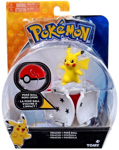 Pokémon: Pikachu & Poke Ball - Throw 'n' Pop Set