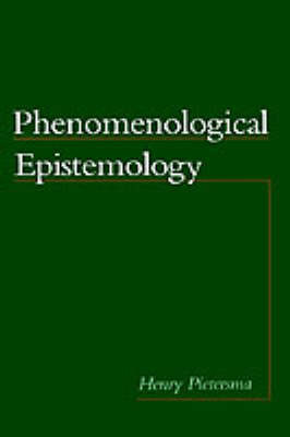 Phenomenological Epistemology image