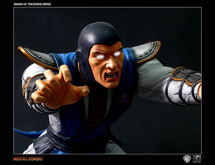 Mortal Kombat 10'' Resin Statue - Raiden image