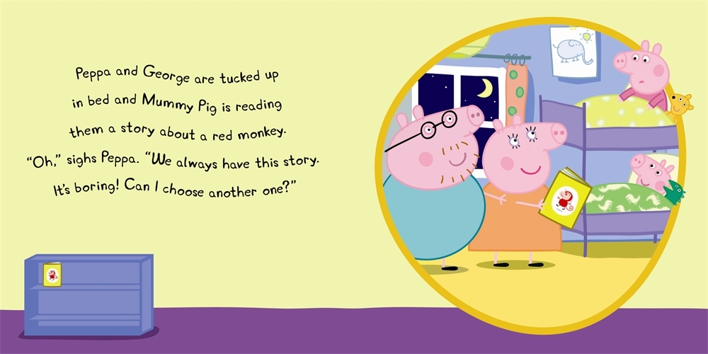 Peppa Goes to the Library: My First Storybook image