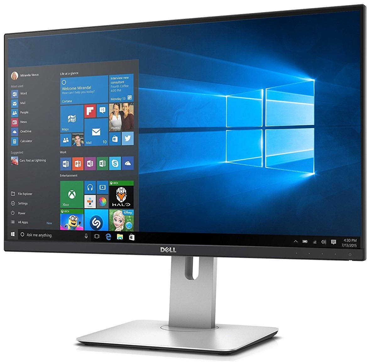 25" Dell UltraSharp U2518D QHD Monitor image