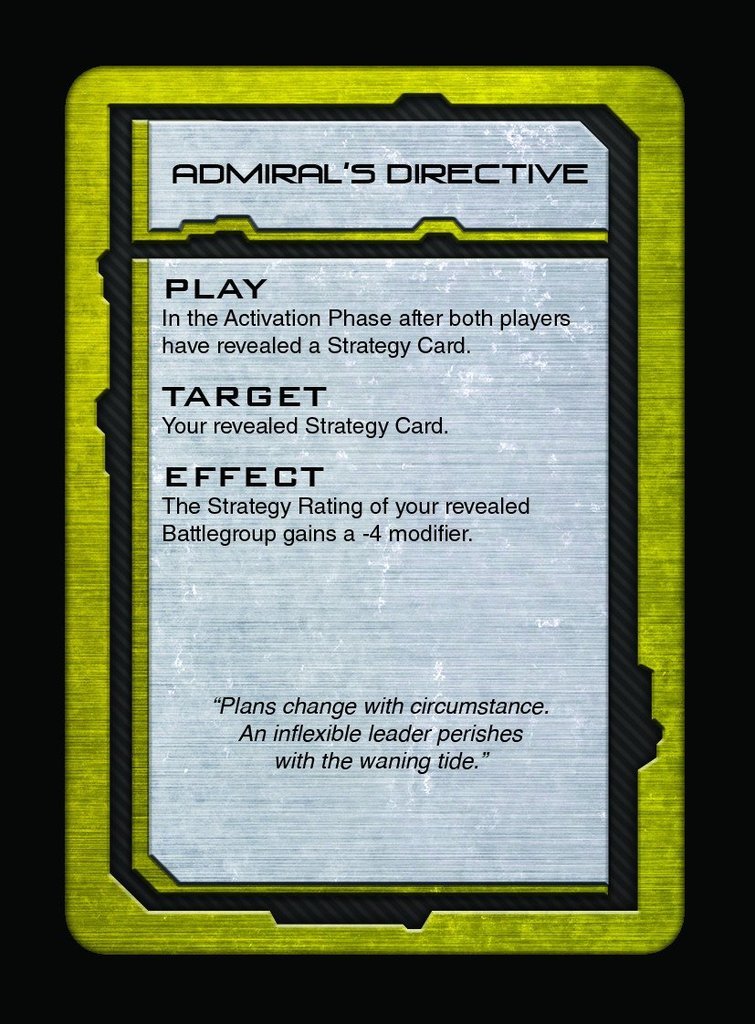 Dropfleet Commander: PHR - Command Cards image