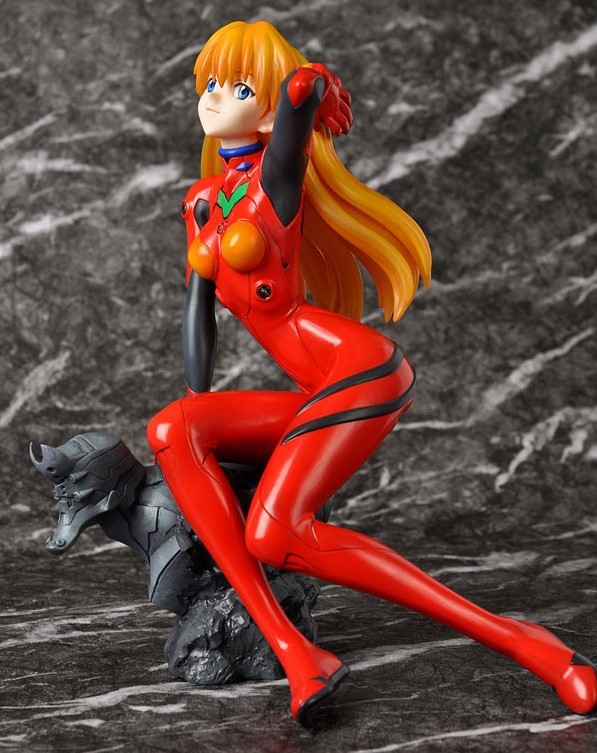 Evangelion: 1/6 Asuka Langley Shikinami -Plug Suit ver.- :RE PVC Figure