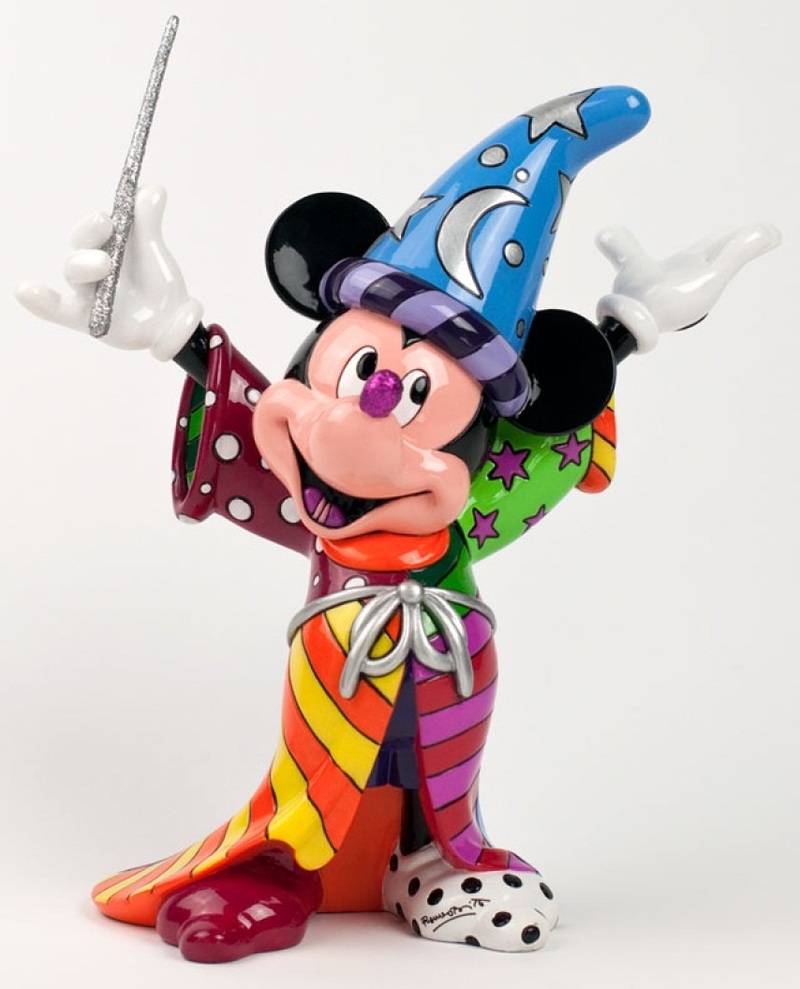 Romero Britto - Sorcerer Mickey Mouse Figurine Large