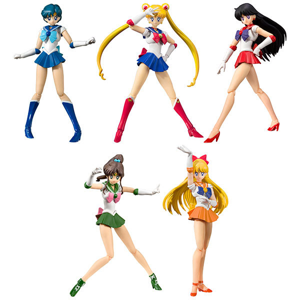 Sailor Moon (Animation Color Edition) - S.H. Figuarts Figure Set