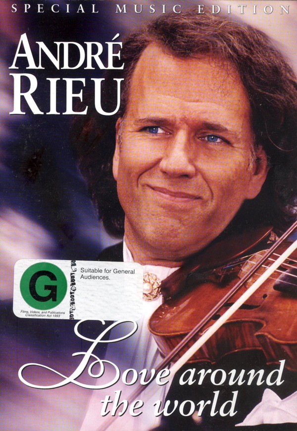 Andre Rieu - Love Around The World on DVD image