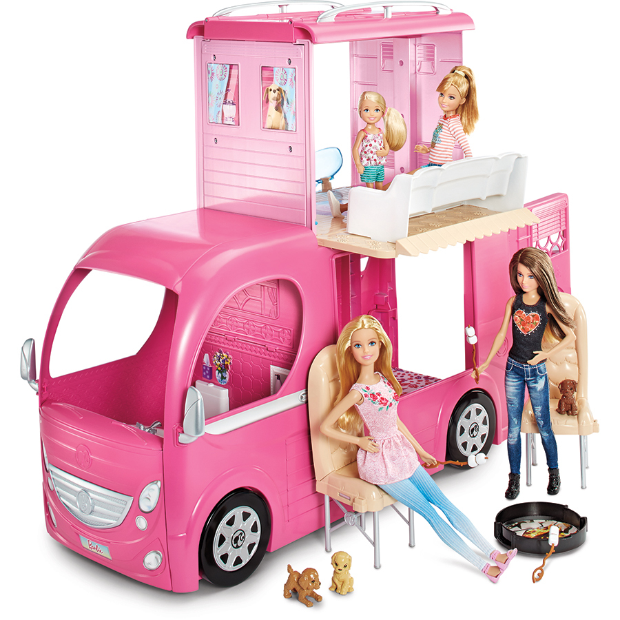 Barbie: Puppy Mystery Camper - Playset | Toy | at Mighty Ape Australia