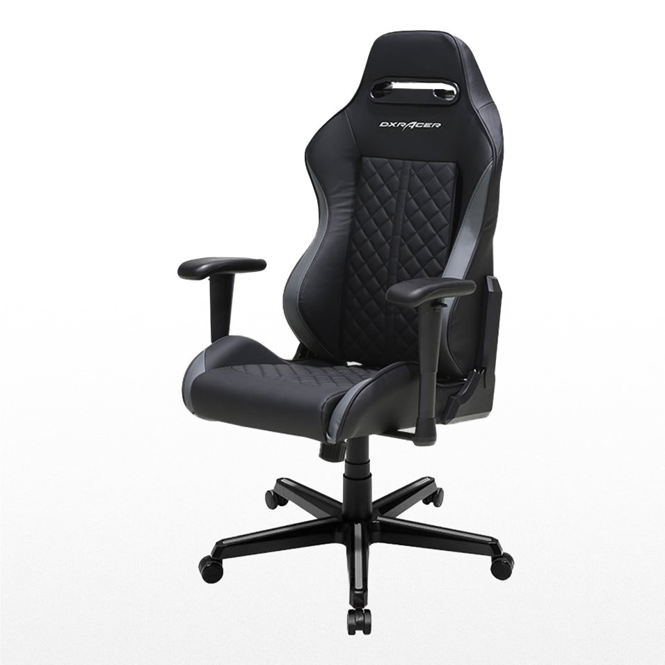 DXRacer Drifting Series DH73 Gaming Chair (Black & Grey) for image