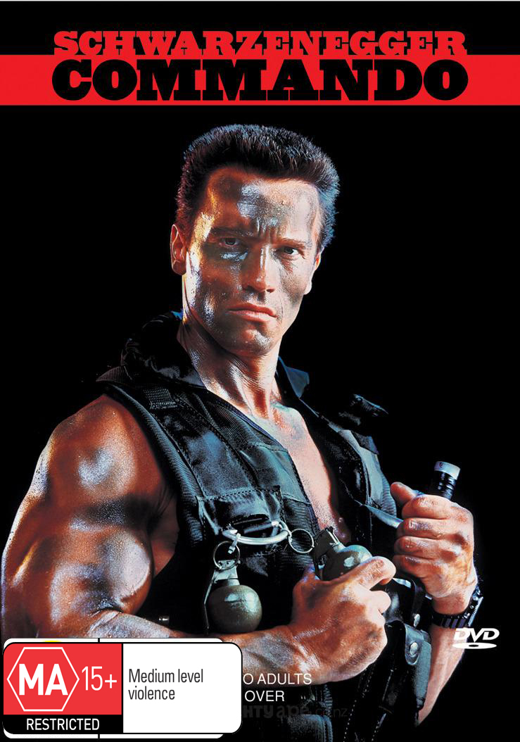 Commando on DVD image
