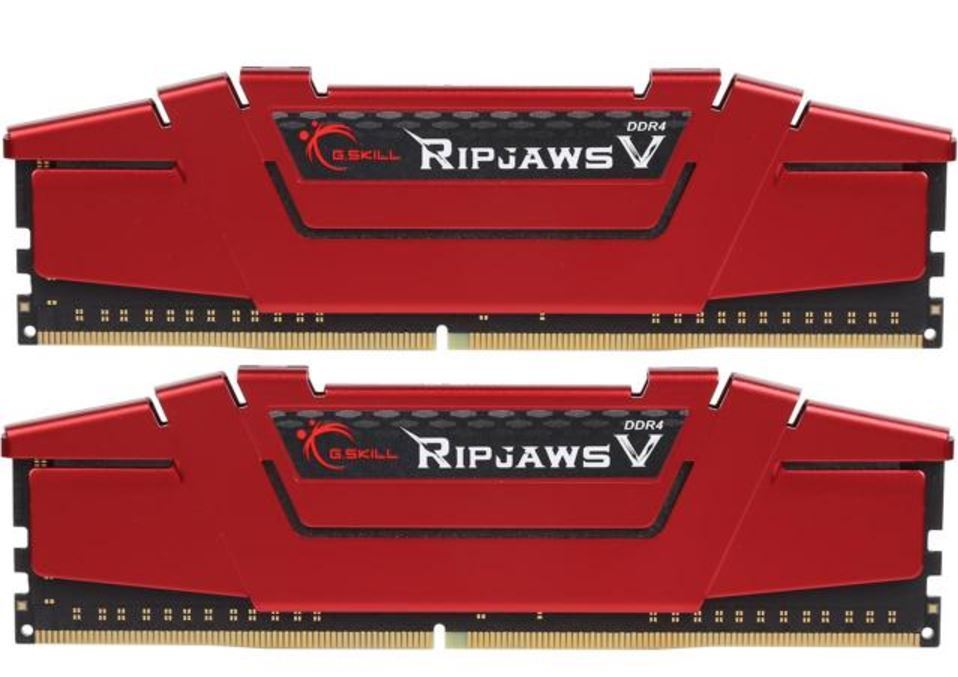 2 x 8GB G.SKILL Ripjaws V 2666Mhz DDR4 Ram - Red