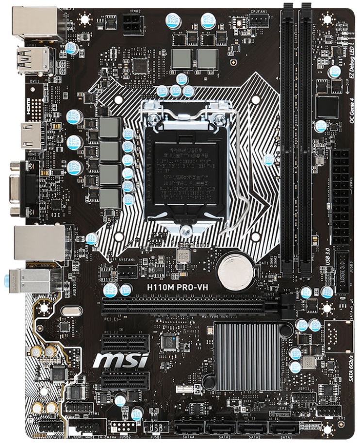 MSI H110M Pro-VD Plus Motherboard image