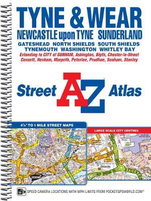 Tyne and Wear A-Z Street Atlas (spiral) image