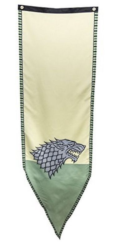 Game of Thrones - Stark Winterfell Tournament Banner | at Mighty Ape ...