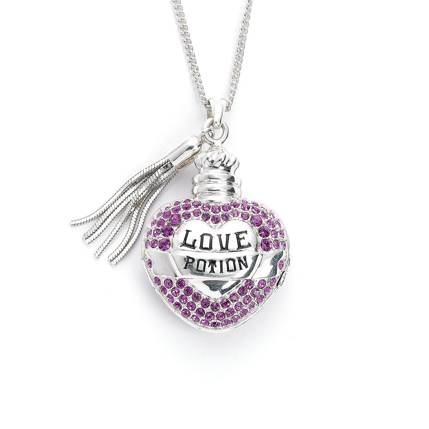 The Carat Shop: Harry Potter Sterling Silver Love Potion Necklace Embellished with Swarovski Crystals image