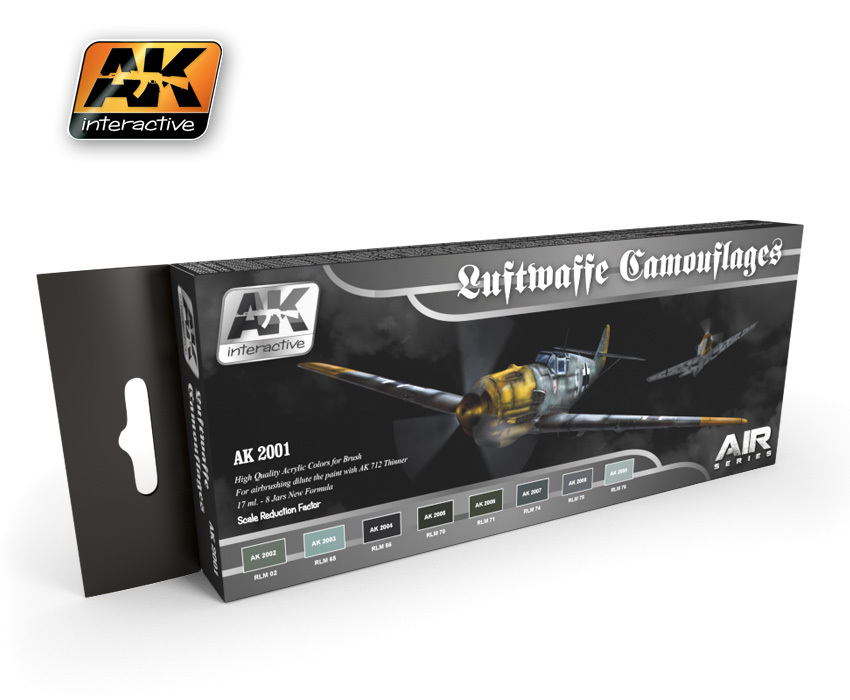 AK-2001 Luftwaffe Camouflage Colours Set image