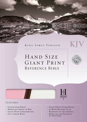 KJV Hand Size Giant Print Reference Bible image