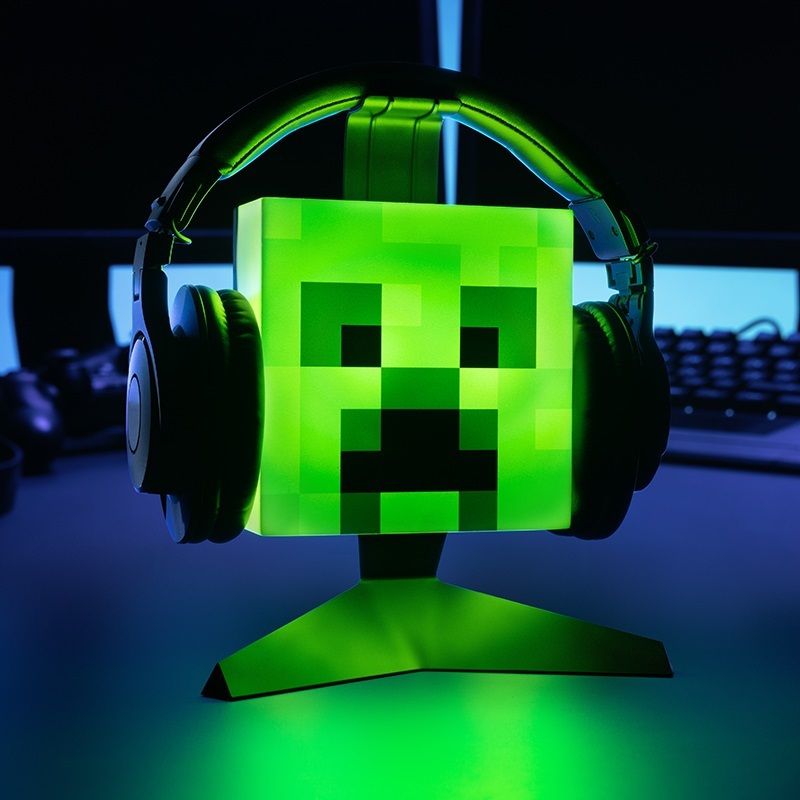 Paladone Minecraft Headset Light Stand Switch, PC, PS5, PS4, Xbox
