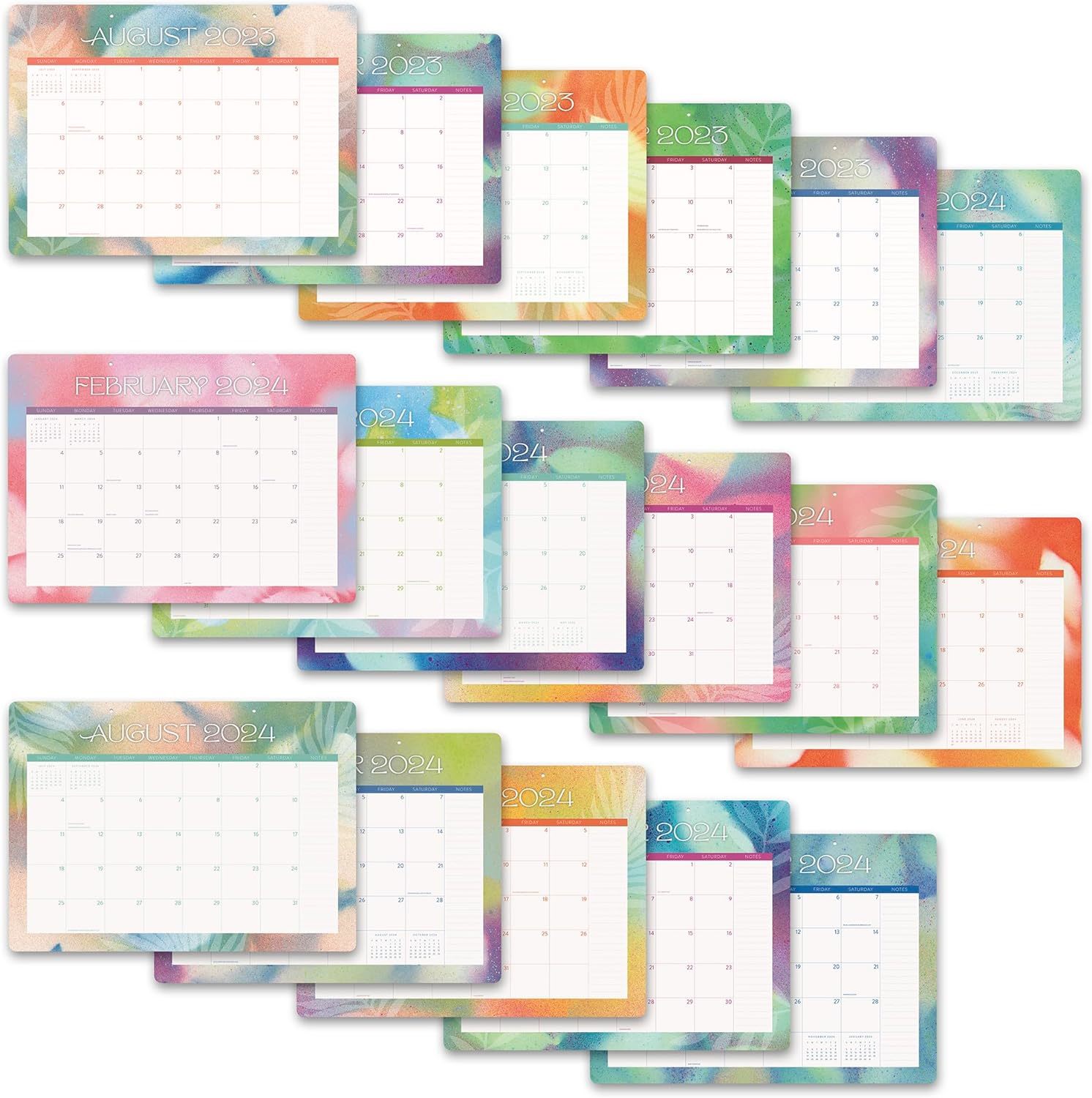 Buy Orange Circle Studio: Decorative Desk Blotter 2024 - Dreamy ...