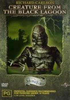 Creature from the Black Lagoon on DVD image