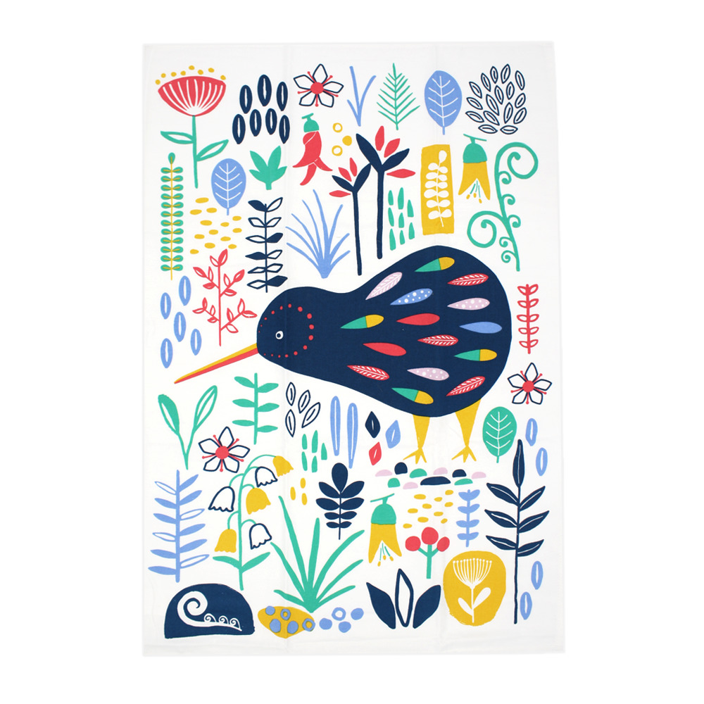 NZ Tea Towel NZ Kiwi at Mighty Ape Australia