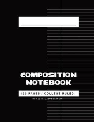 College Ruled Composition Notebook by Nadine Pitt image