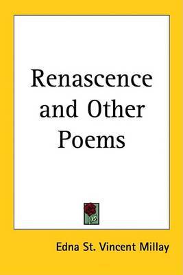 Renascence and Other Poems on Paperback by Edna St.Vincent Millay