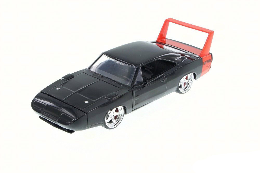 Jada: 1/24 Dodge Charger Ht Diecast Model (Black & Red) image