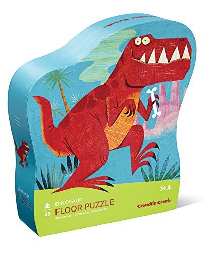 Crocodile Creek: Shaped Box Puzzle - Dinosaur image