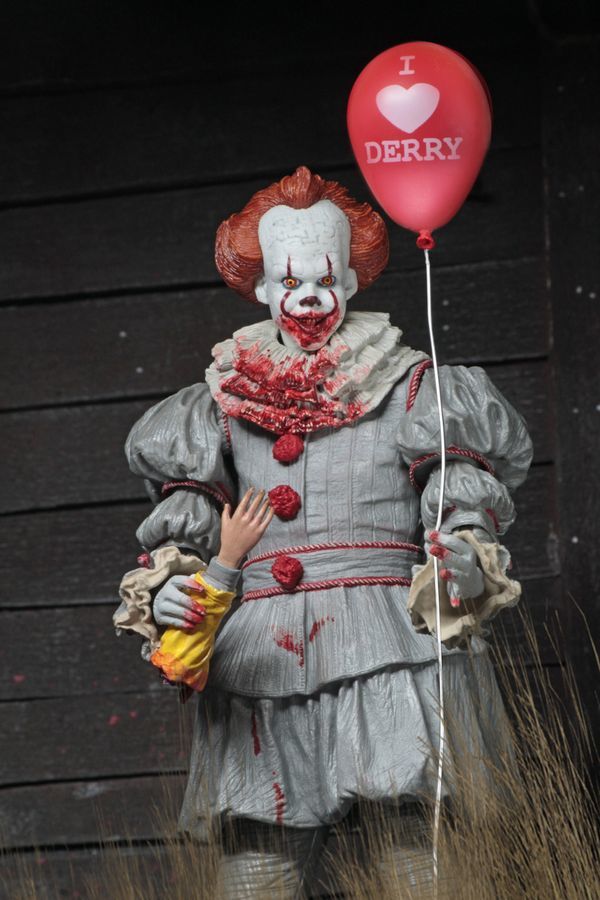 It (2017): Pennywise "I Heart Derry" - 7" Action Figure image