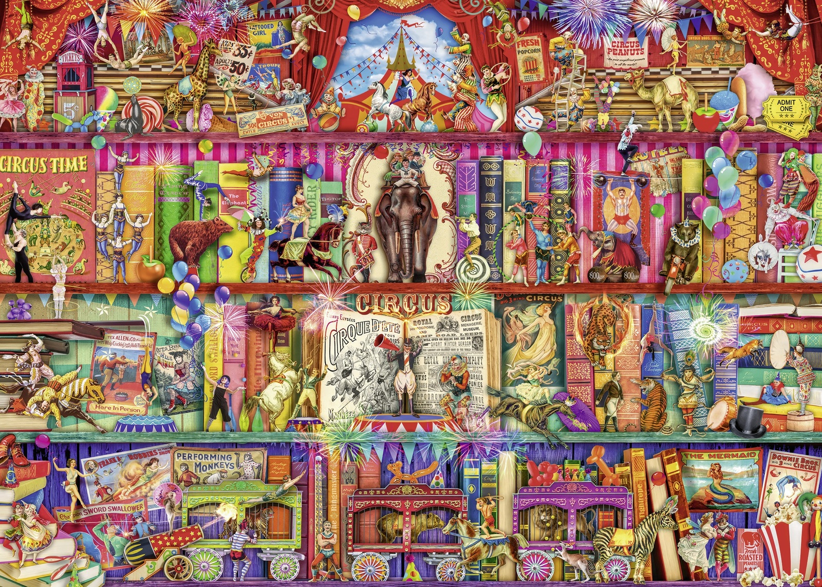 Ravensburger: The Greatest Show on Earth (1000pc Jigsaw)