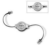 Belkin Retractable Modem Cable RJ11 Belkin Retractable Modem Cable RJ11
