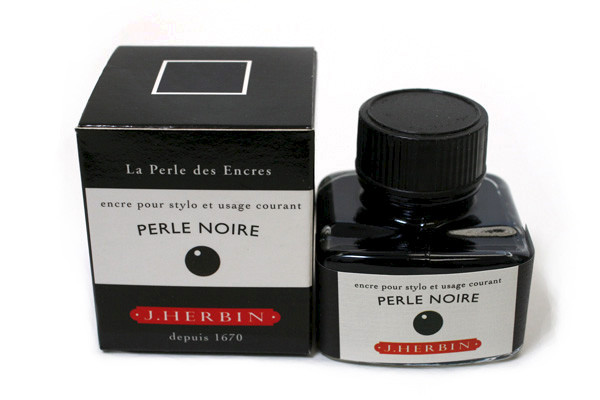 J Herbin: Fountain Pen Ink - Black (30ml) image
