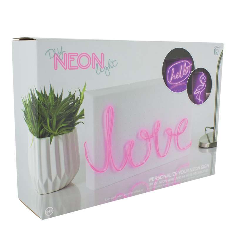 DIY Neon Light Pink image