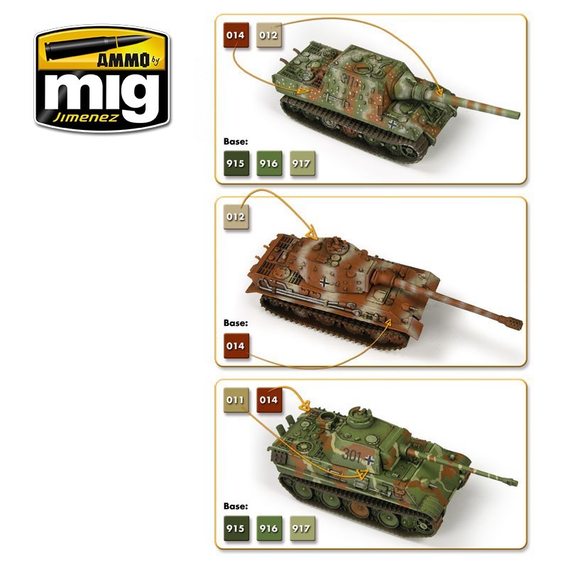 Ammo of Mig Jimenez Wargames Colours: Late 1945 German Set image