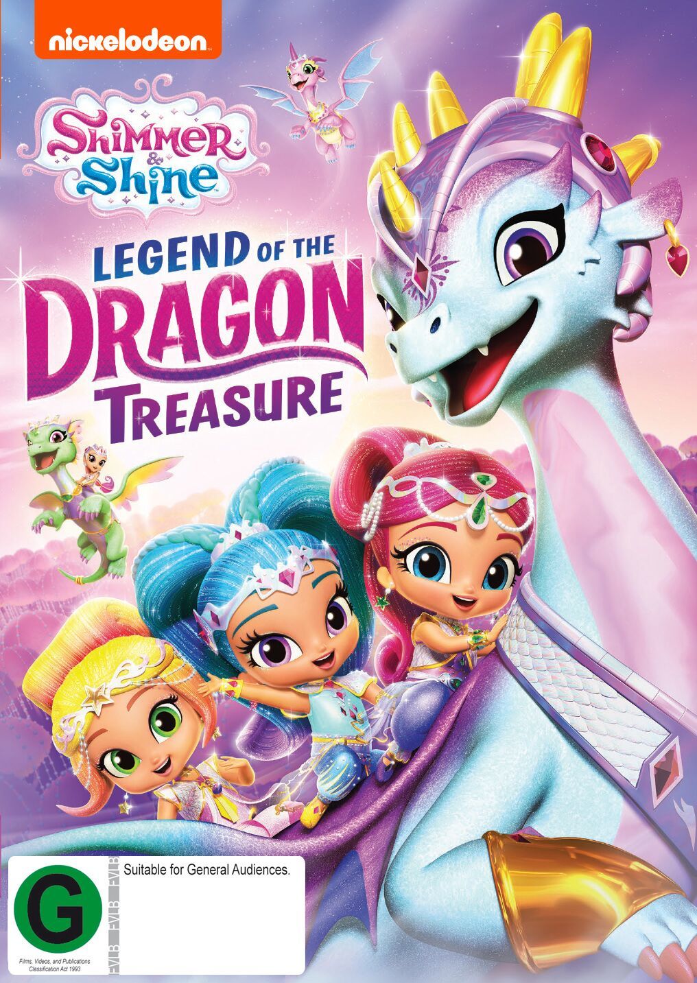 Shimmer And Shine: Legend Of The Dragon Treasure on DVD image
