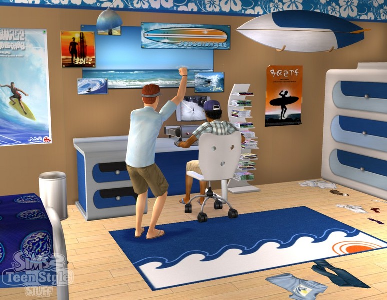 The Sims 2: Teen Style Stuff for PC Games image