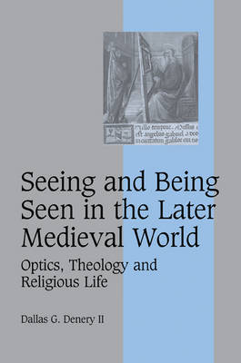 Seeing and Being Seen in the Later Medieval World by Dallas G Denery image