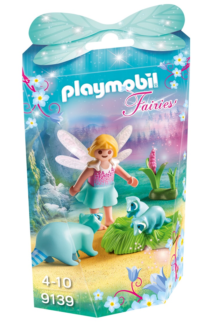 Playmobil: Fairies - Fairy Girl with Racoons (9139)