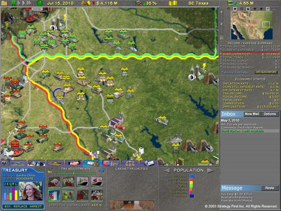 Supreme Ruler 2010 on PC